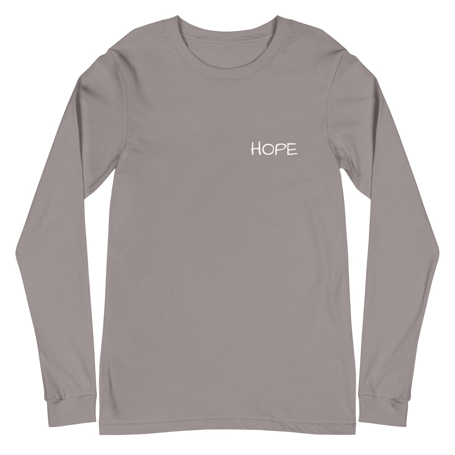 Unisex Long Sleeve HOPE Tee - This is Your Sign (balloon)