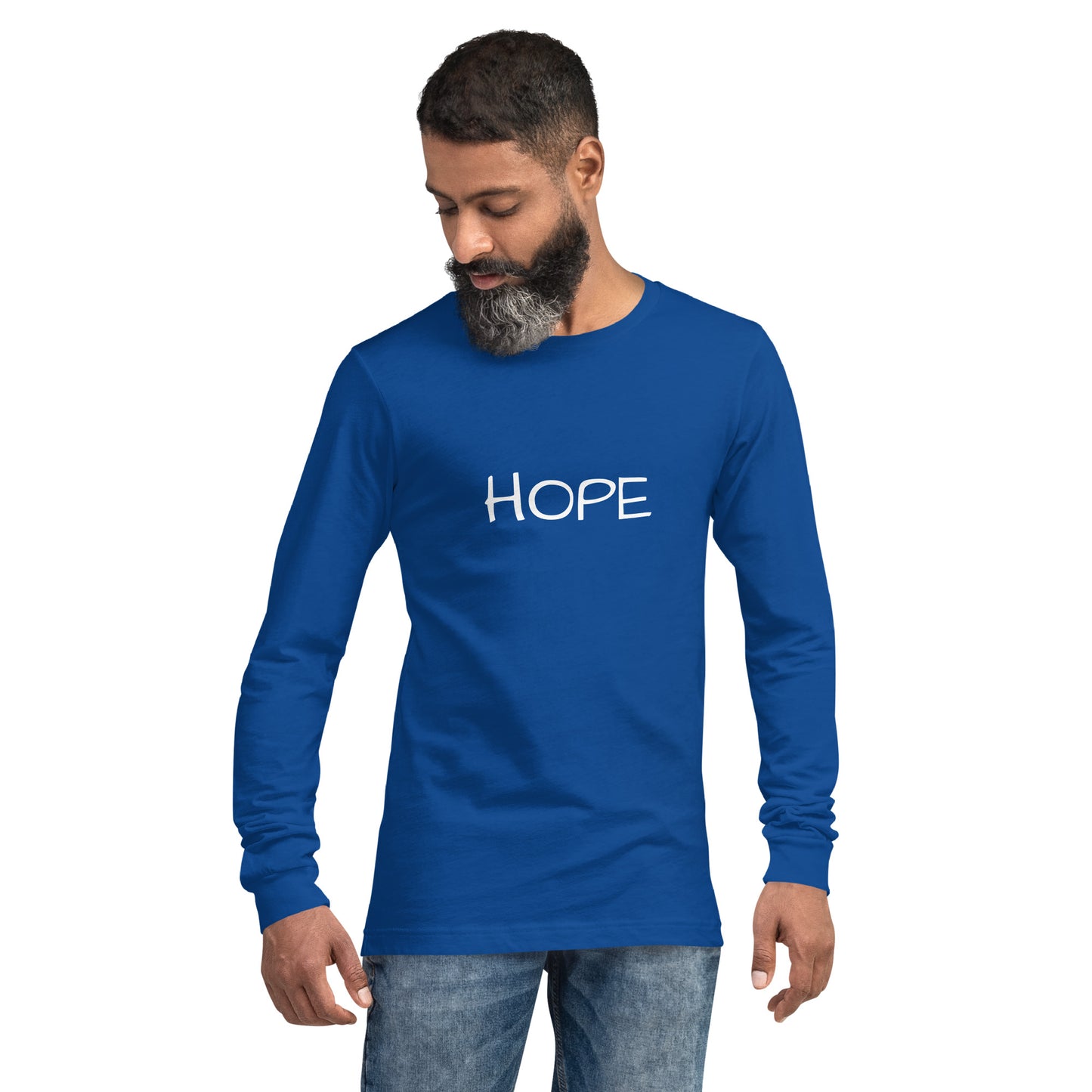 Unisex Long Sleeve Hope Tee (w/out balloon)