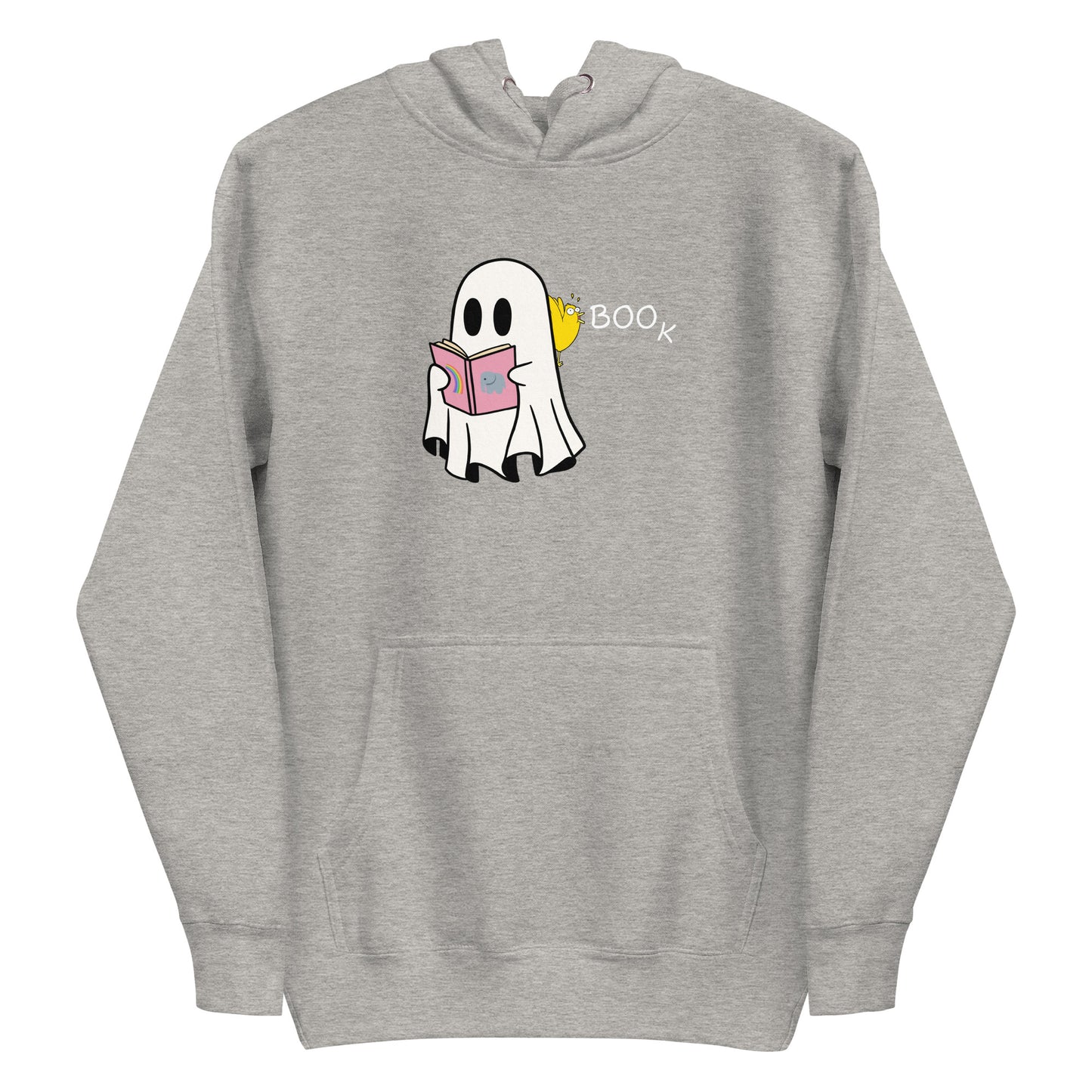 Boo Book Unisex Hoodie (small graphic w/white font)