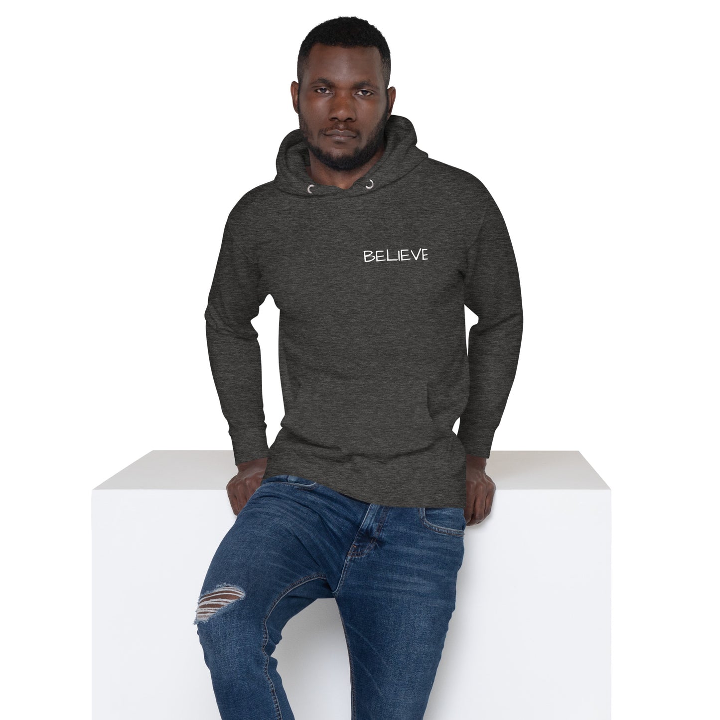 Unisex Divine Intervention Believe Hoodie