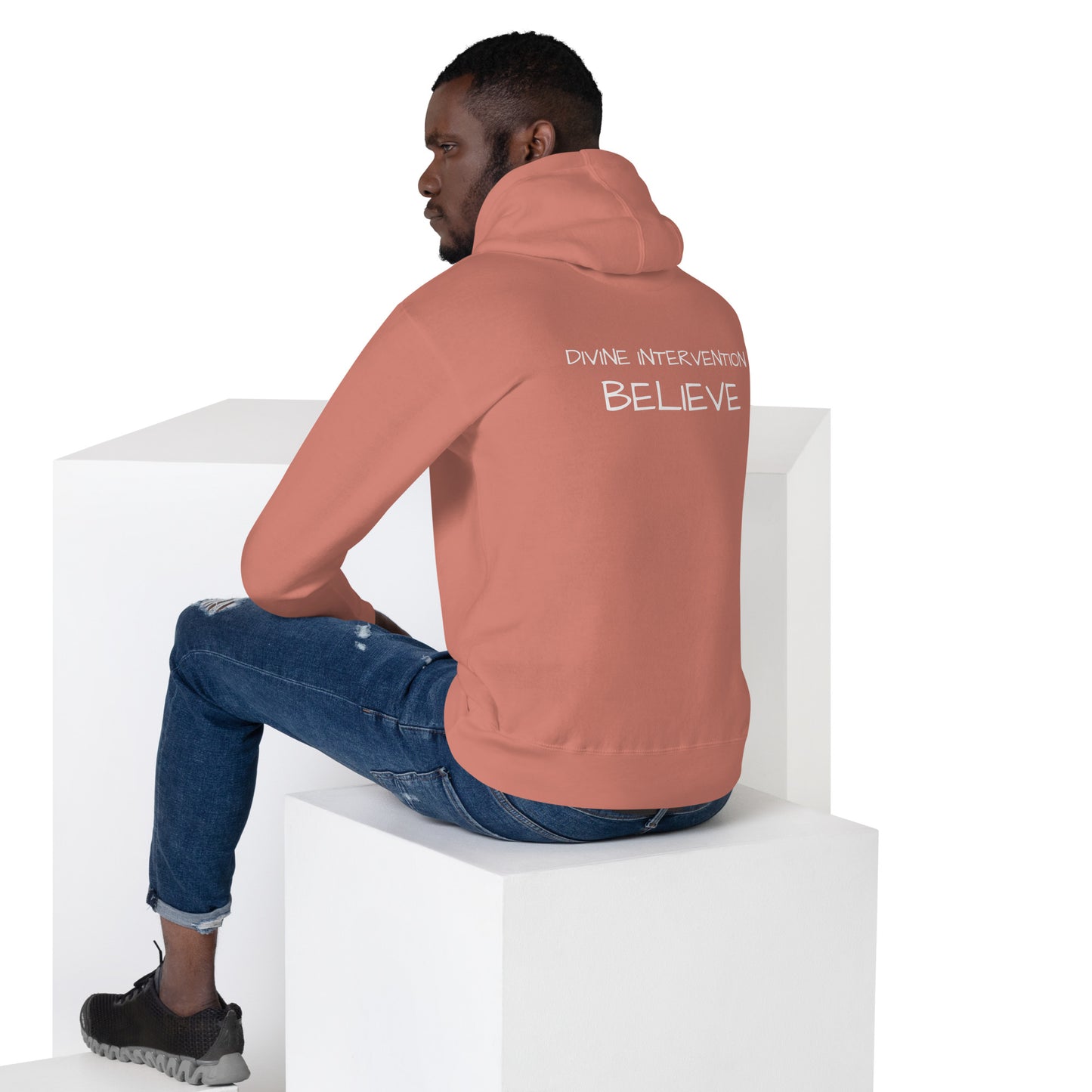 Unisex Divine Intervention Believe Hoodie