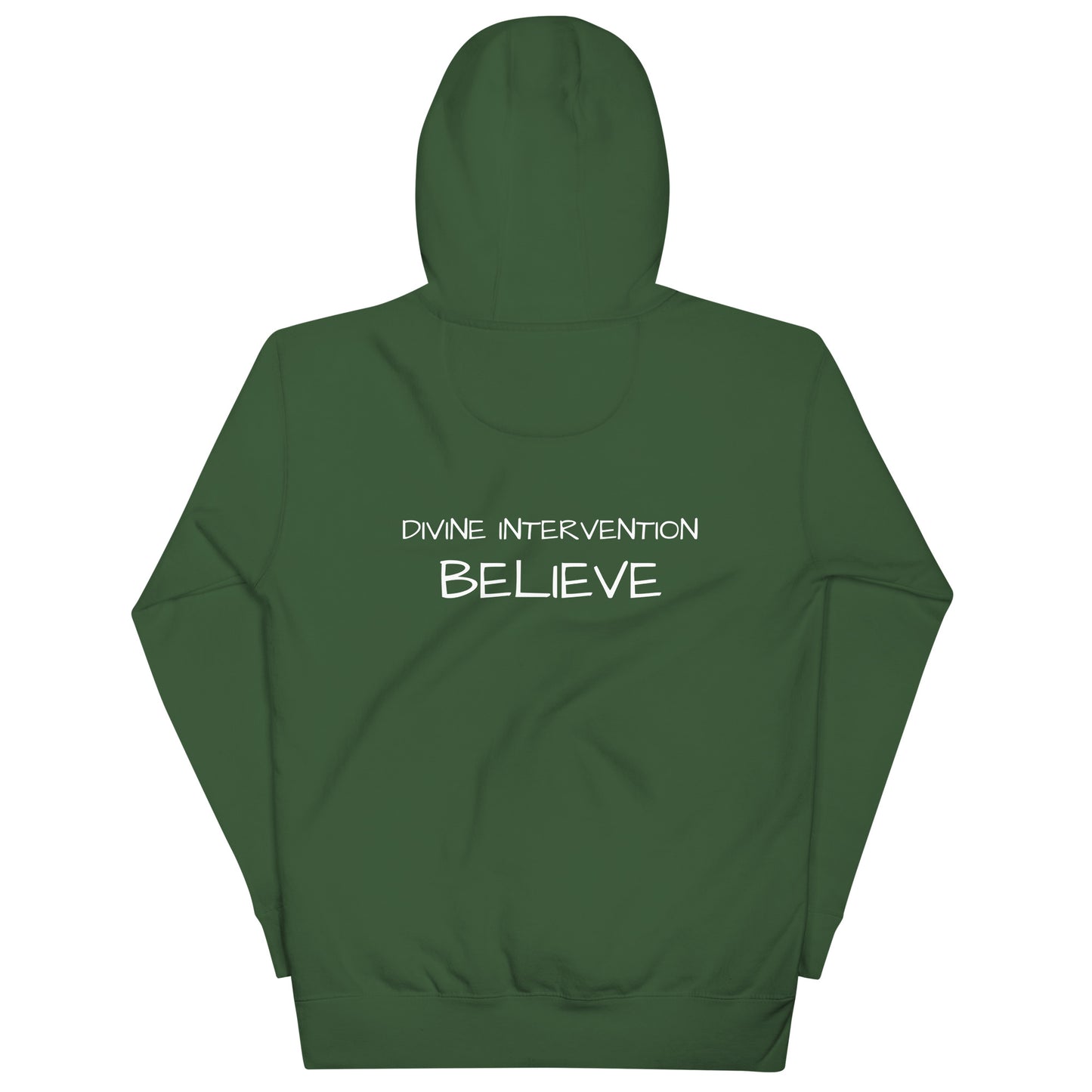 Unisex Divine Intervention Believe Hoodie