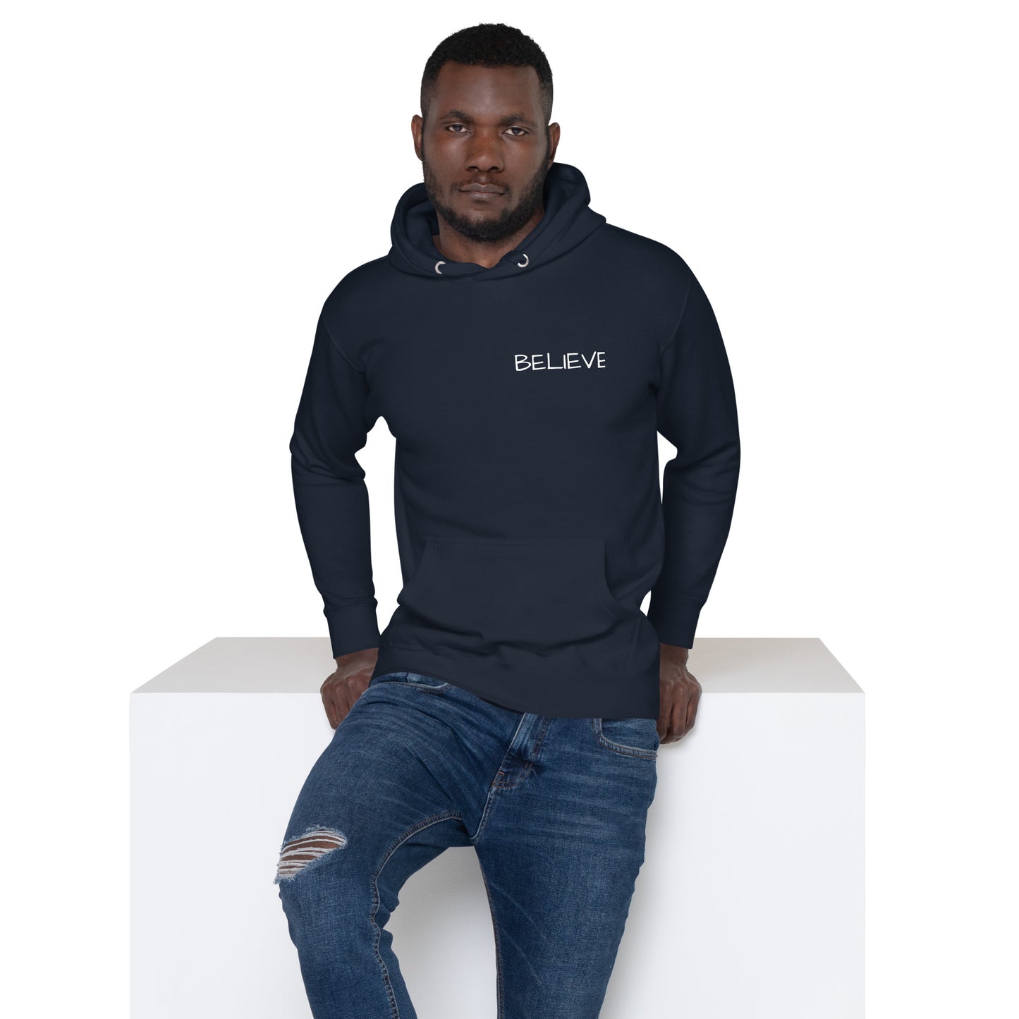 Unisex Divine Intervention Believe Hoodie