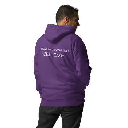 Unisex Divine Intervention Believe Hoodie