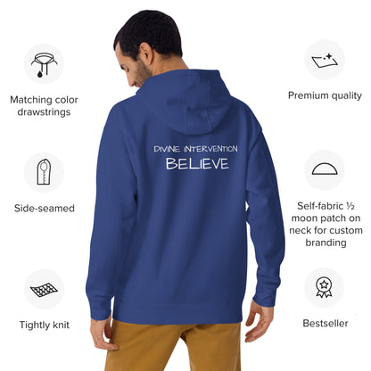 Unisex Divine Intervention Believe Hoodie