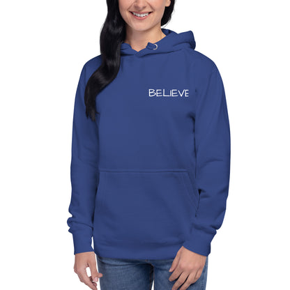 Unisex Divine Intervention Believe Hoodie