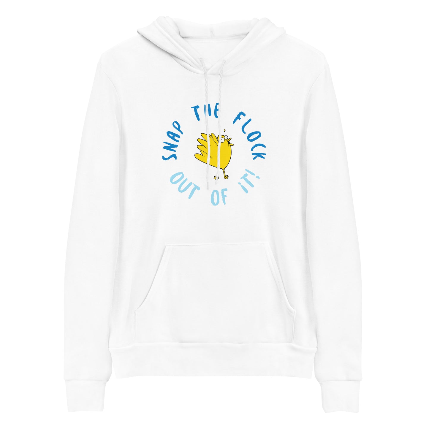 Snap the flock out of it! Unisex hoodie