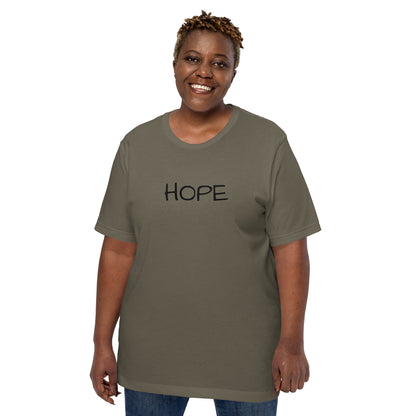 Unisex Hope t-shirt (w/out balloon)