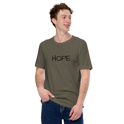 Unisex HOPE t-shirt (w/out balloon)