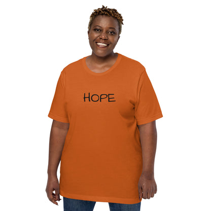 Unisex HOPE t-shirt (w/out balloon)