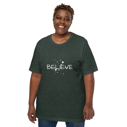 Unisex Believe t-shirt