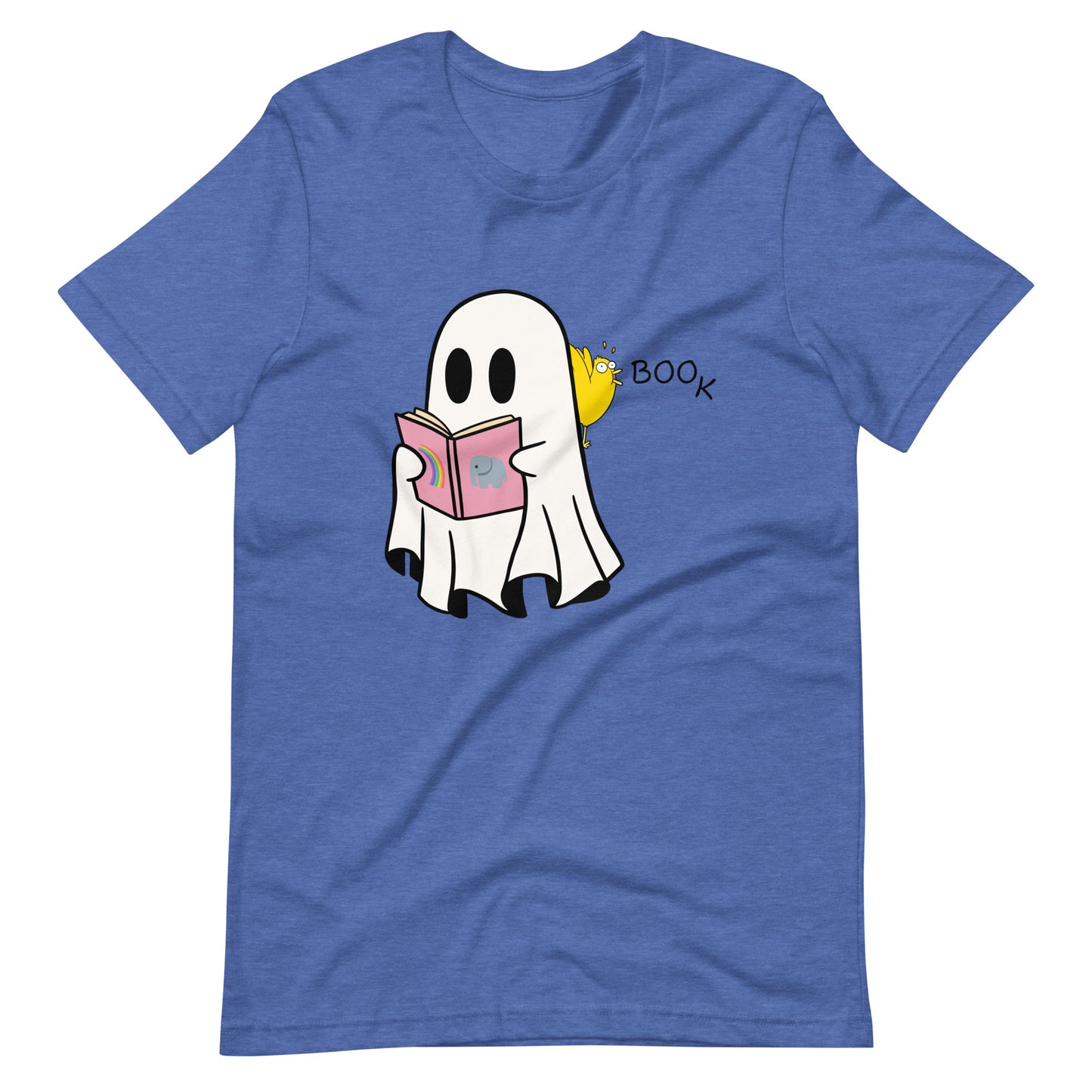 Halloween Special Boo Book Unisex t-shirt (large graphic w/black font)