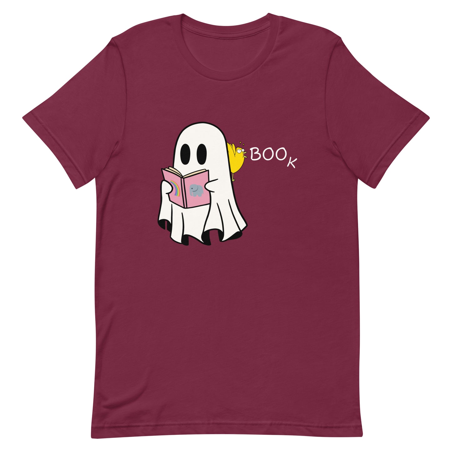 Boo Book Halloween Special Unisex t-shirt (medium/large graphic w/white font)