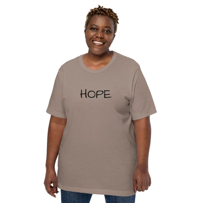 Unisex Hope t-shirt (w/out balloon)