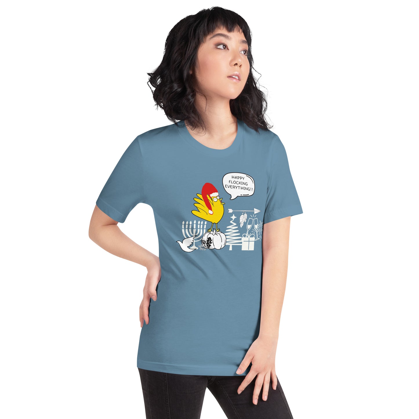 Happy Flocking Everything Unisex t-shirt