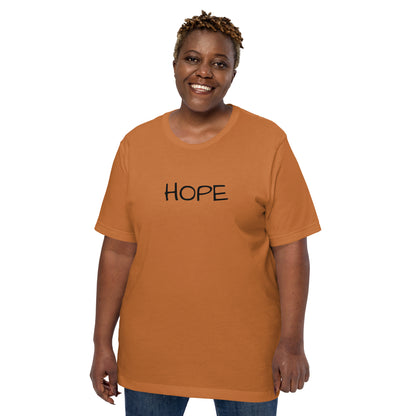 Unisex Hope t-shirt (w/out balloon)