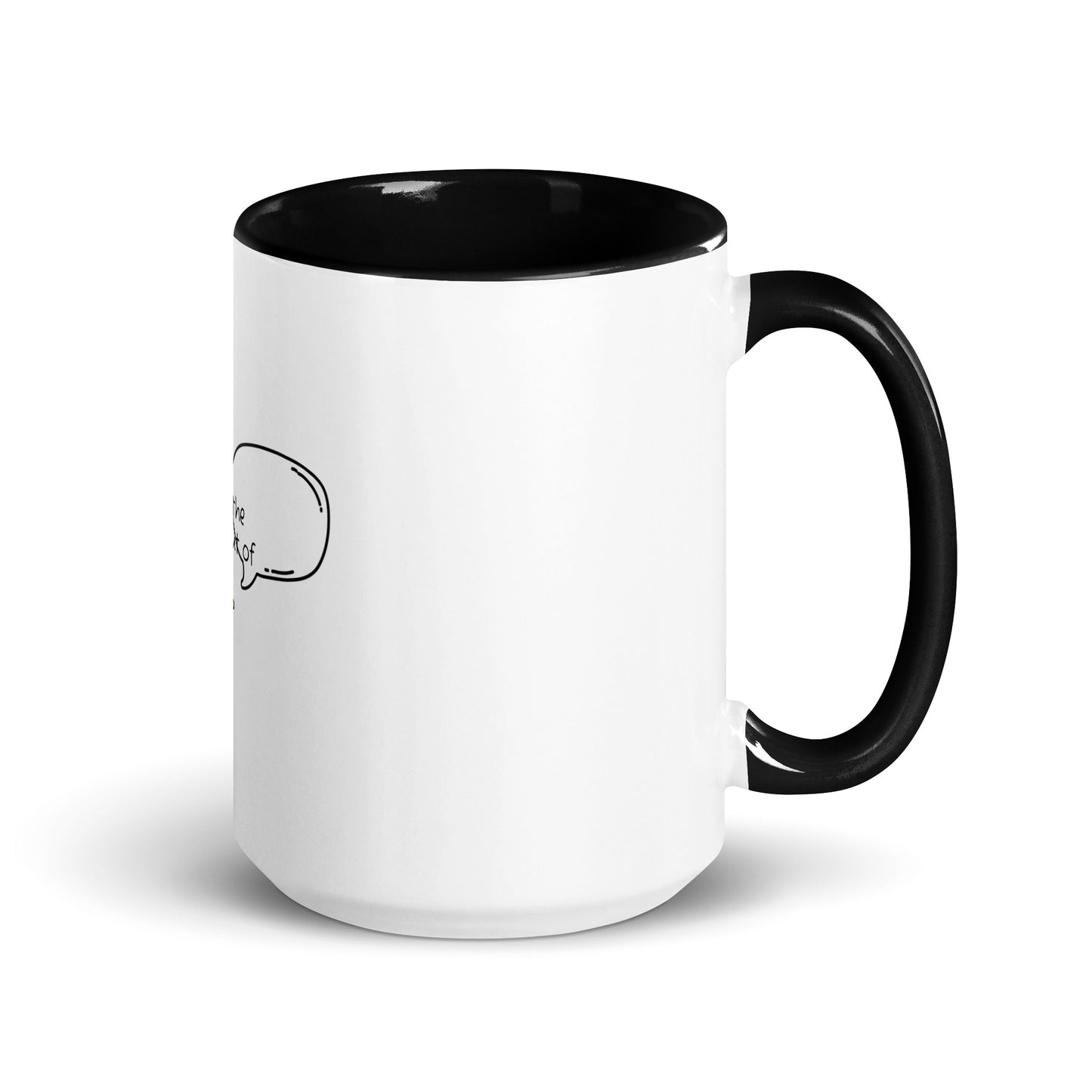 Snap the flock out of it Mug with Color Inside