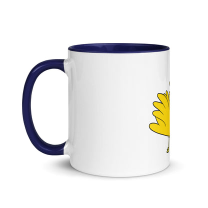 Snap the flock out of it Mug with Color Inside