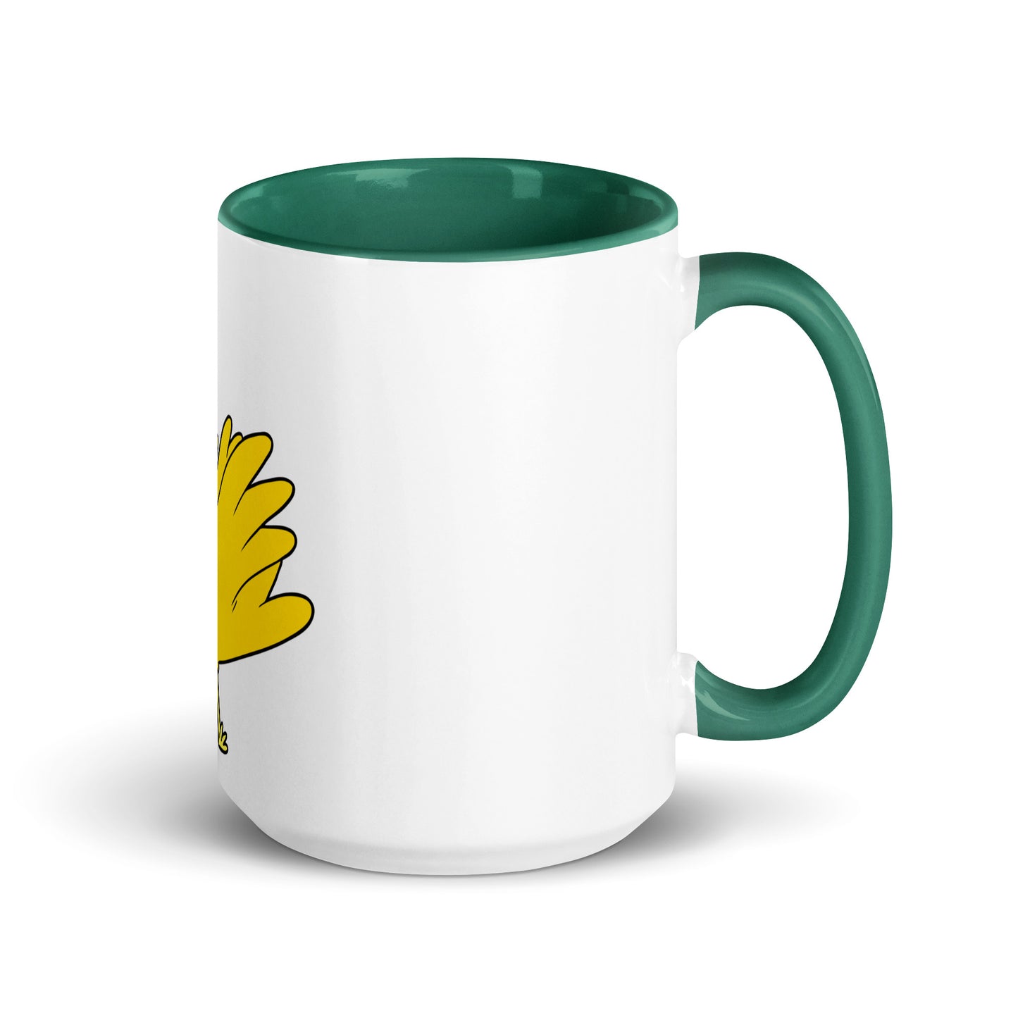 Flock Off till this coffee is gone Mug with Color Inside (15 oz)