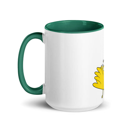 Snap the flock out of it Mug with Color Inside