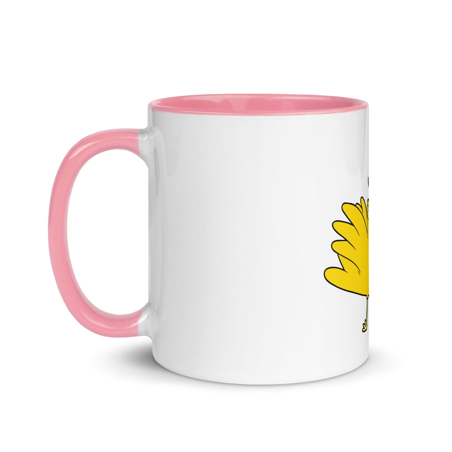 Snap the flock out of it Mug with Color Inside