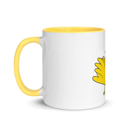 Snap the flock out of it Mug with Color Inside