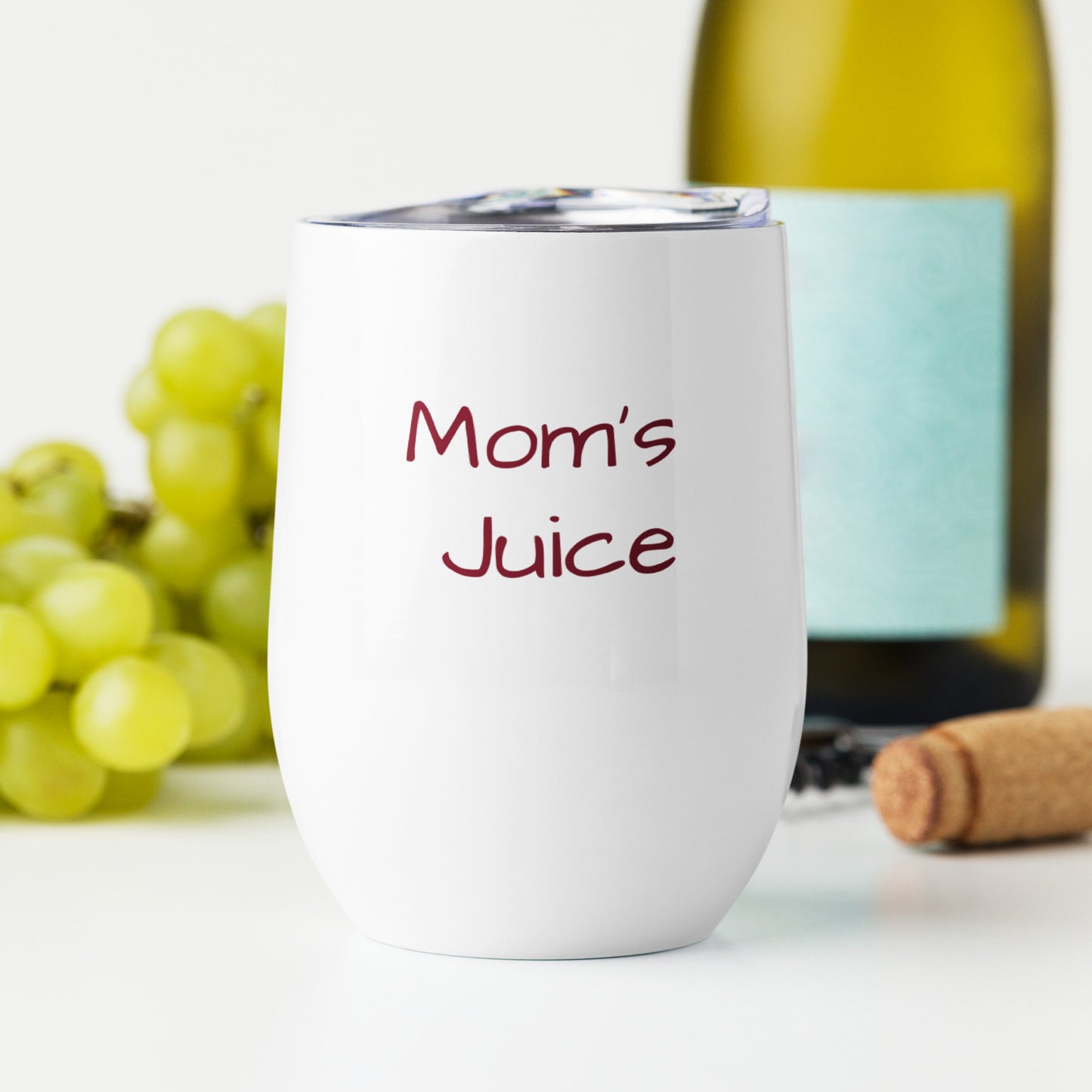 Mom's Juice Wine tumbler