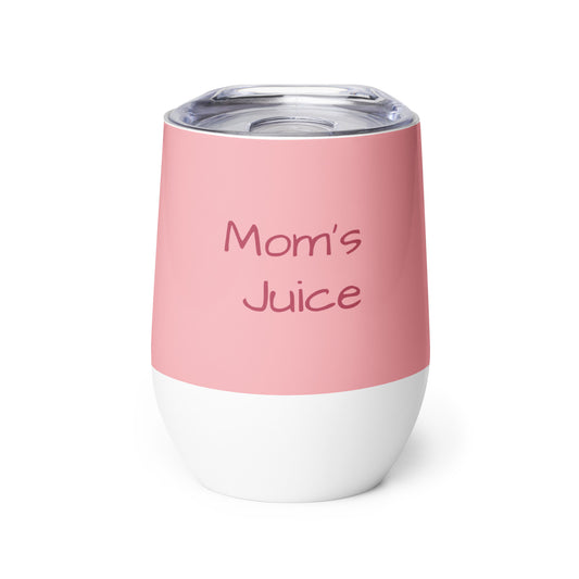 Mom's Juice Wine tumbler (solid color)