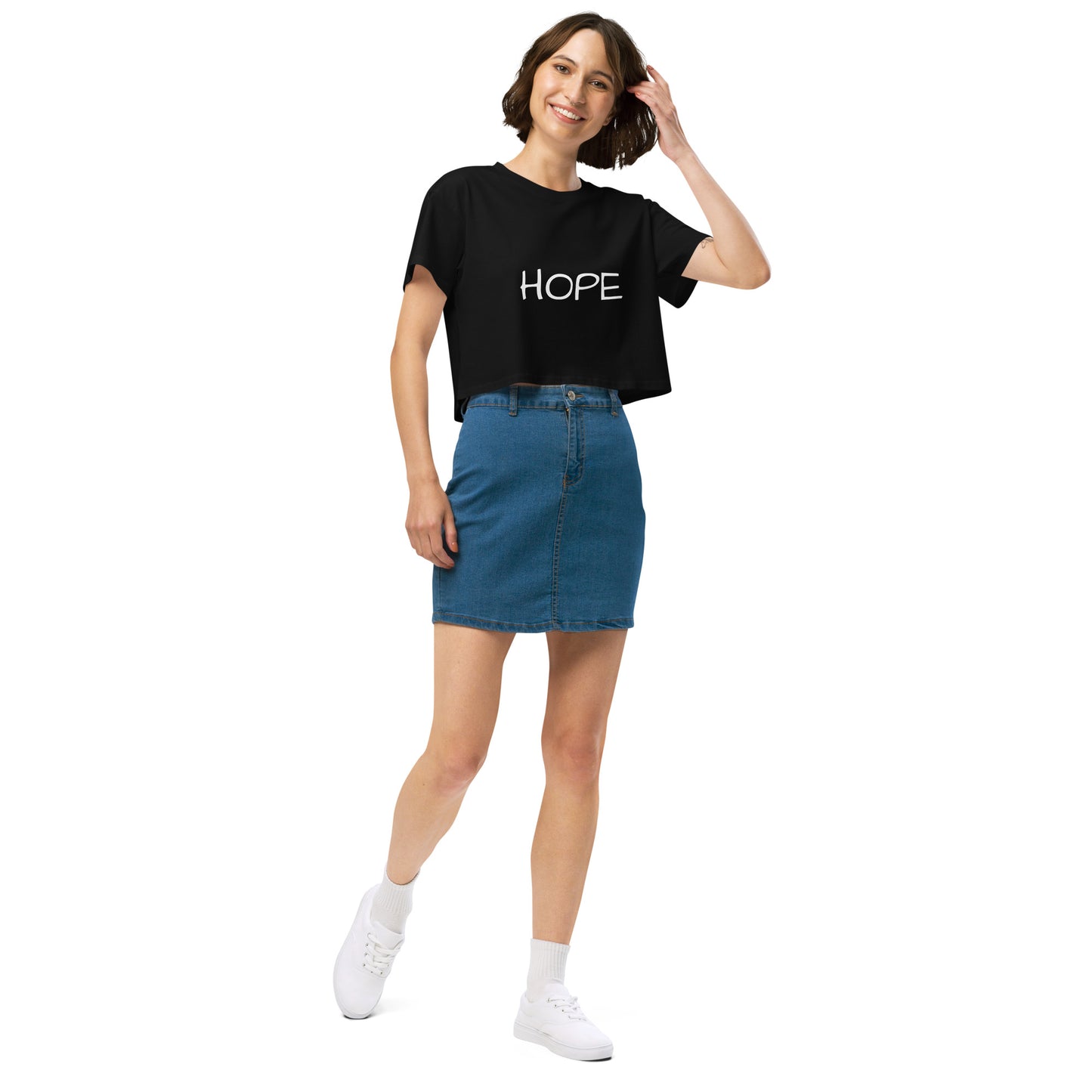 Women’s Hope crop top