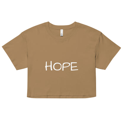 Women’s Hope crop top