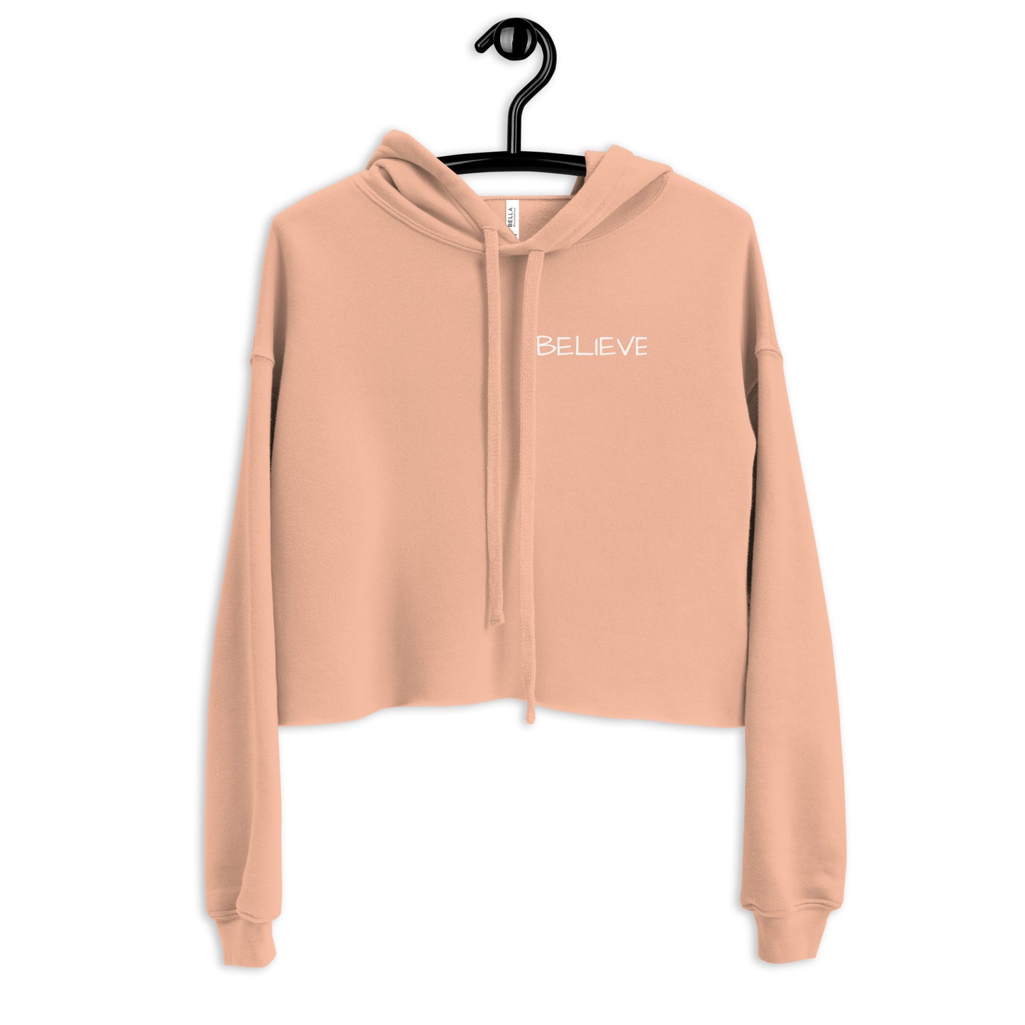 Believe Crop Hoodie